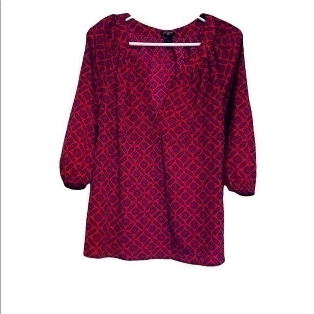 Ann Taylor 3/4 length top | size small | lightweight blouse